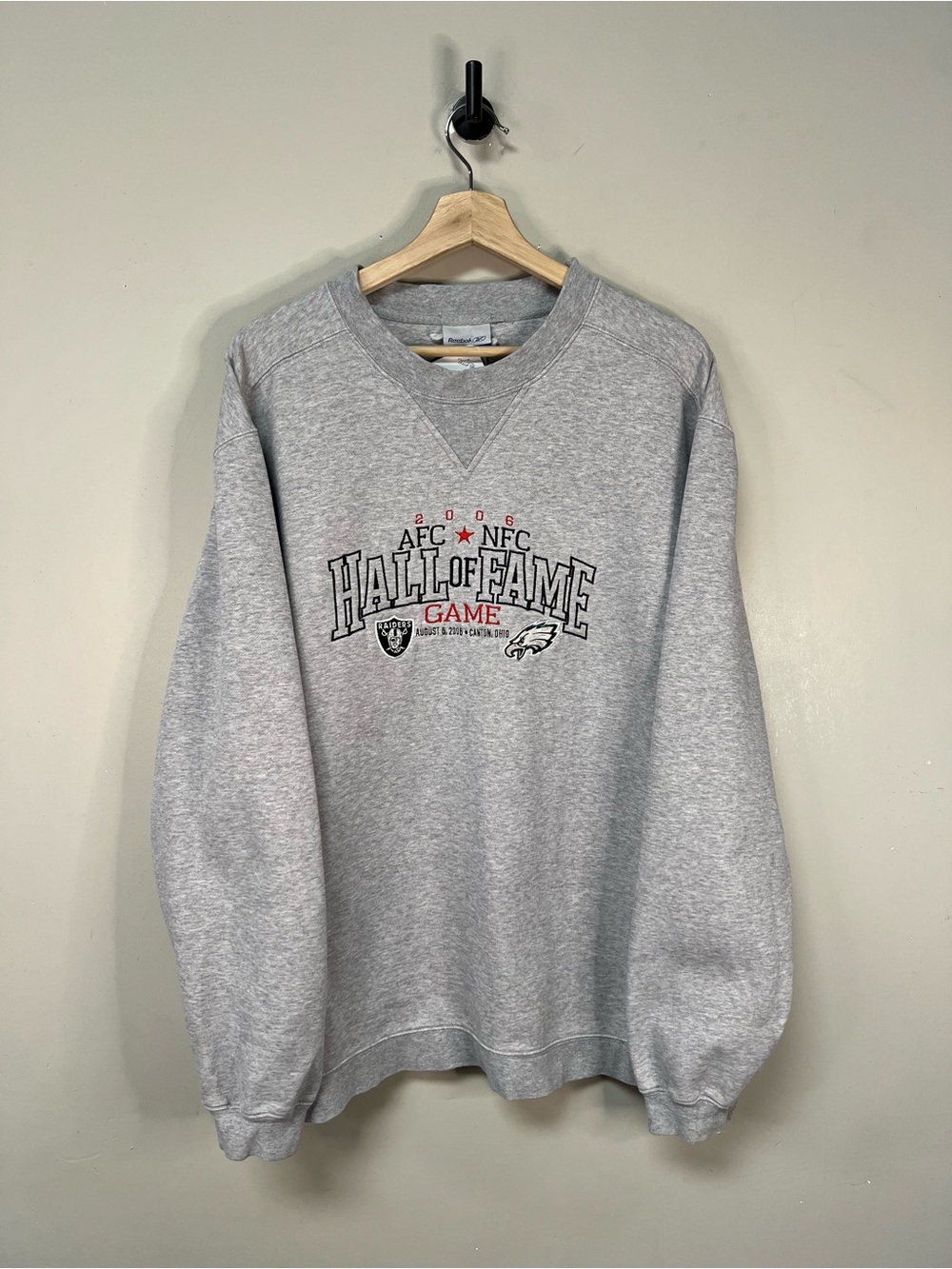 Vtg 2006 NFL Hall of Fame Game Crewneck